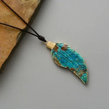 The Spiritual Growth Ocean Jasper Necklace